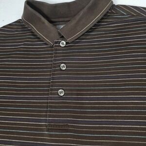 Vintage Daniel Cremieux Polo Shirt Mens M Signature Mercerized Cotton Striped